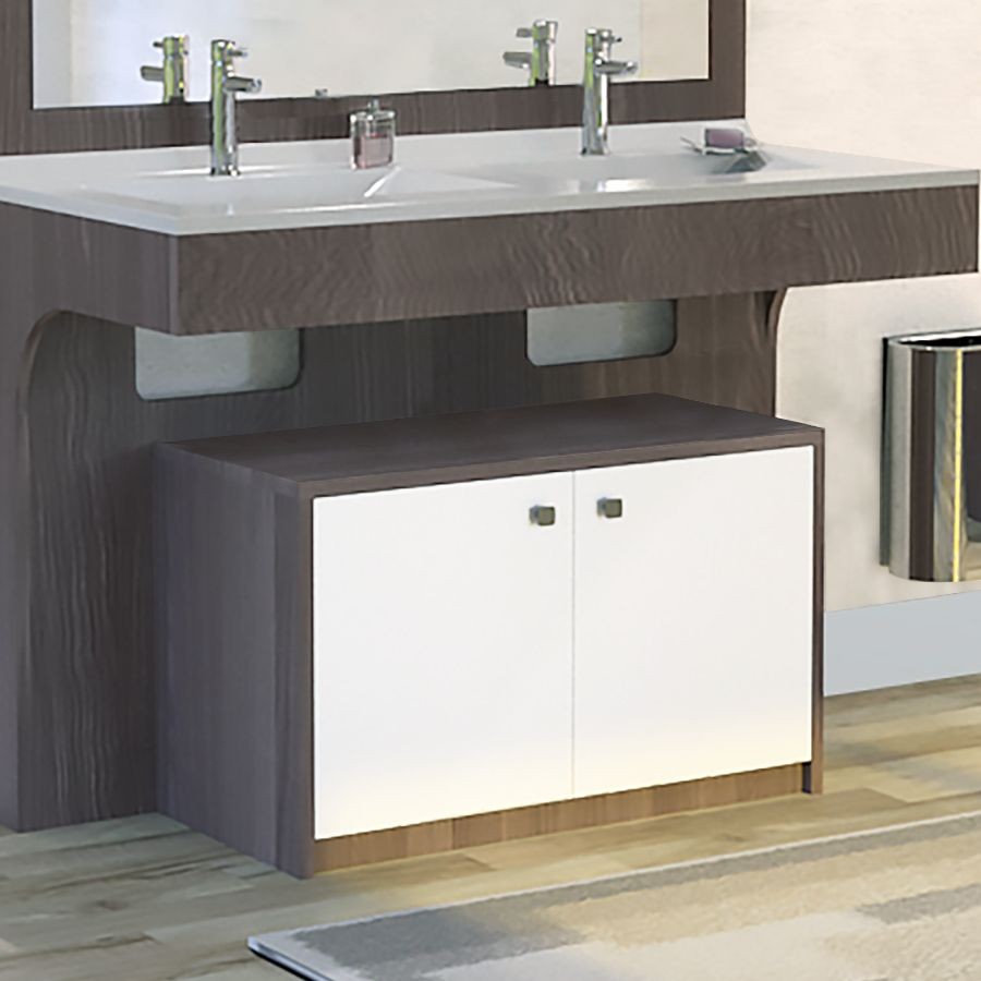 Armoires de cuisine en chrome poli longue poignée carrée 320 mm chambre  salle de bains placard porte tiroir armoire meubles -  France