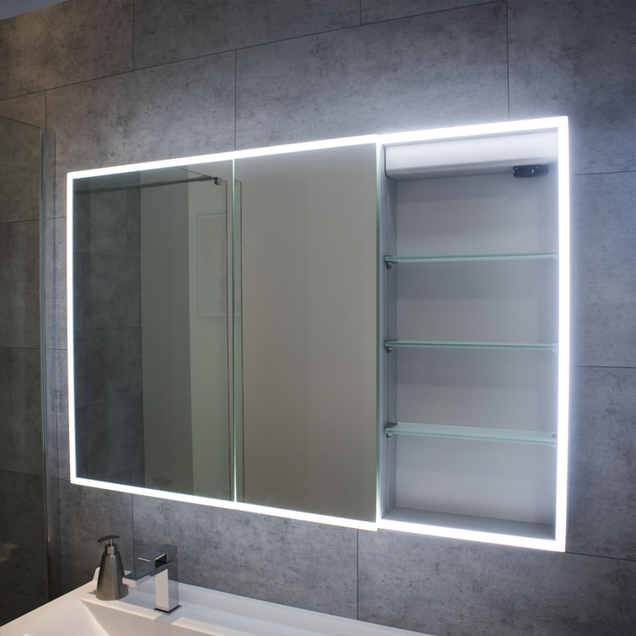 Miroir avec éclairage LED intégré 120 cm x 80 cm STARLED - Creazur Pro