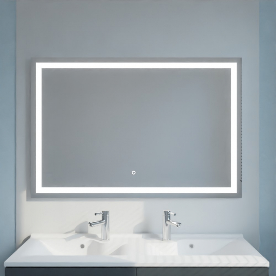 reglette led salle de bain Bain Miroir Lumière Salle De Bains LED Miroir  Avant Lumière Moderne Coiffeuse Lampe Maquillage Lumière Étanche  Anti-Brouillard(Color:White Light,Size:66cm) : : Luminaires et  Éclairage