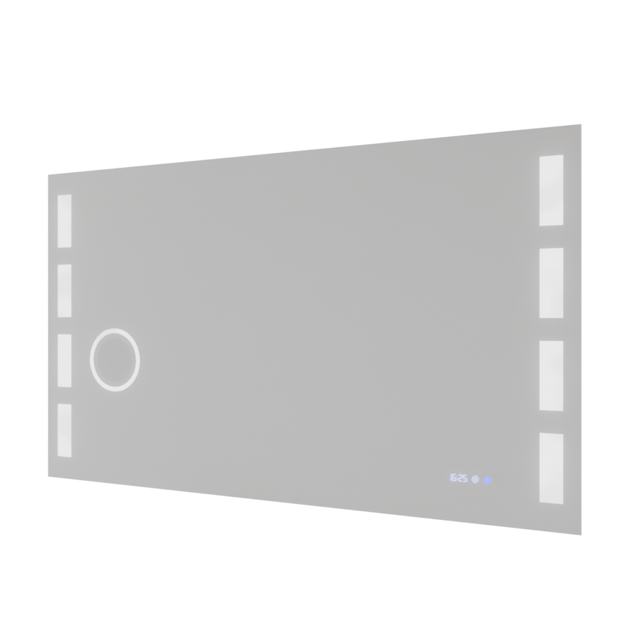 Miroir avec éclairage LED variable 120 cm x 70 cm EXCELL PLUS